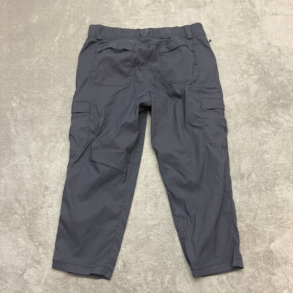 Duluth Trading Company Women's Dry On The Fly Cargo Hiking Pants Gray Size 14x22 - Picture 9 of 10